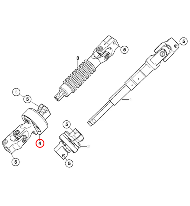 E36 Solid Steering Coupler RHD CMP Auto Engineering
