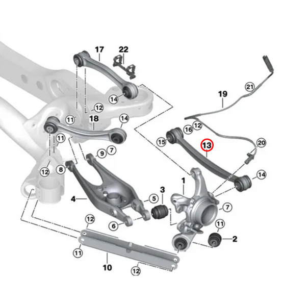E8X/E9X 1M/M3 Adjustable Toe Arms