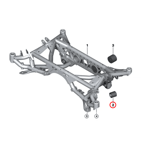 E8X/E9X/F8X Monoball Rear Lower Camber Arm Bush