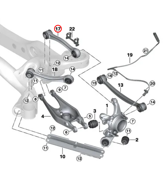Rear Upper Camber Arms - E8X/E9X/F2X/F3X