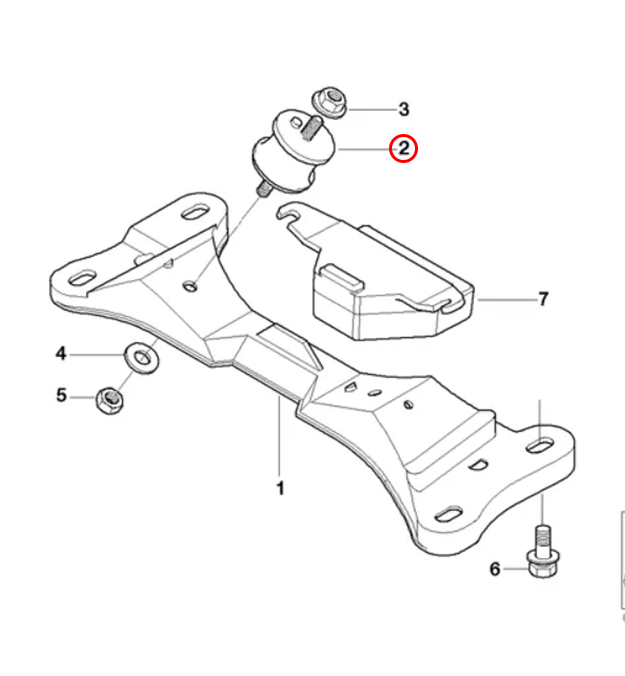 Engine and transmission mounts BMW E36/E46 - aluminum Engine and transmission mounts BMW E36/E46 - aluminum